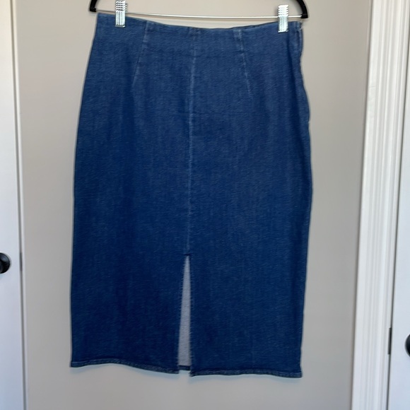 J.Crew Denim Pencil Skirt - Picture 4 of 11